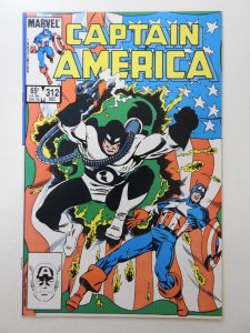 Captain America #312 Direct Edition (1985) 1st Appearance of Flag-Smasher! VF-NM