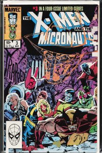 The X-Men and The Micronauts #3 (1984) Micronauts