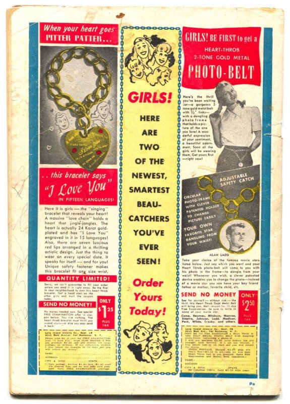 Patches #7 1946-Hopalong Cassidy- Golden Age comic VG