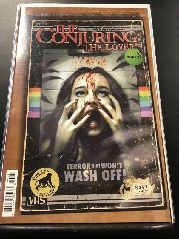 DC HORROR PRESENTS THE CONJURING THE LOVER #1 2 3 4 5 / COVER B RYAN BROWN SET