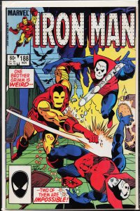 Iron Man #188 Direct Edition (1984) Iron Man