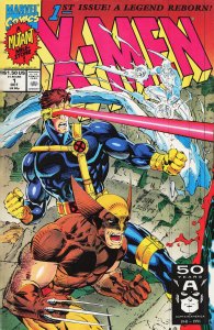 X-Men #1 Wolverine and Cyclops Cover (1991) X-Men [Key Issue]