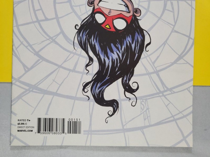 Spider-Woman #1 Skottie Young Variant Spider-Verse Marvel 2015