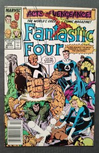 Fantastic Four #335 Newsstand Edition (1989)