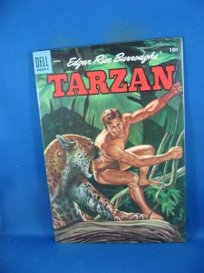ERB TARZAN 66 F VF  DELL 1955