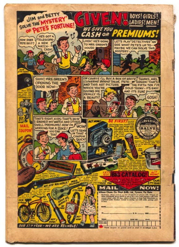 War Adventures #4  1952 - Atlas  -G - Comic Book