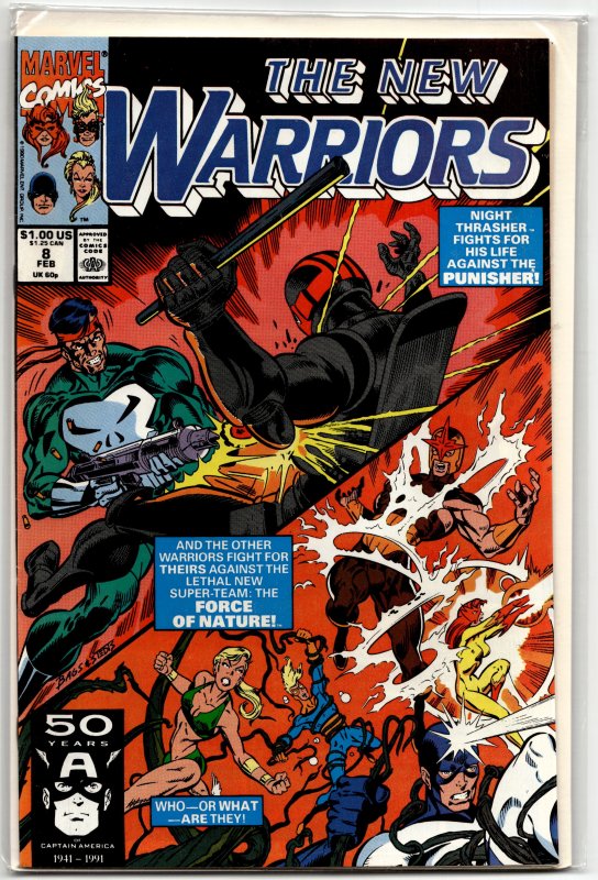 The New Warriors #8 (1991) New Warriors