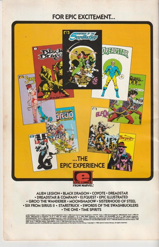 Amazing High Adventure #2 (1985)