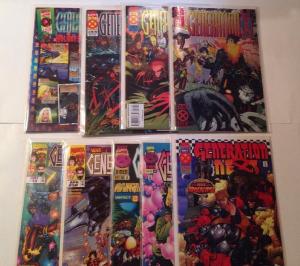 Generation X 1-4 18 19 50 53 1 Lot Set Run Near Mint