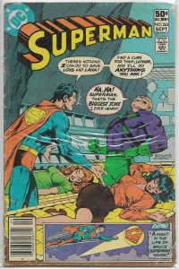 Superman V1 #331-380 (missing 10) Bates Swan Luthor Bizarro comic book lot of 40