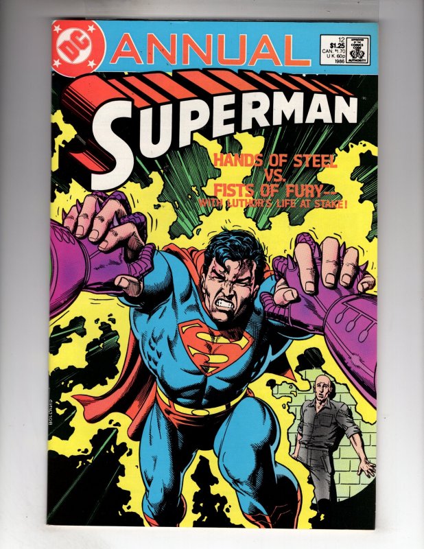 Superman Annual #12 (1986) 9.2-9.4 Beautiful High-Grade!    / EBI#2