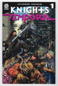 Knights Temporal #1 2019 Rooth Lenticular 1:25 Aftershock Comics EB109