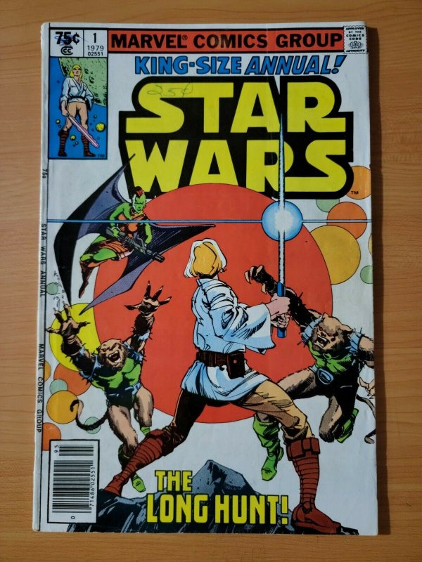 Star Wars King Size Annual #1 Newsstand Variant ~ FINE FN ~ 1979 Marvel Comics