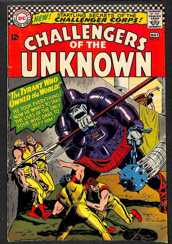 Challengers of the Unknown #49 (1966)