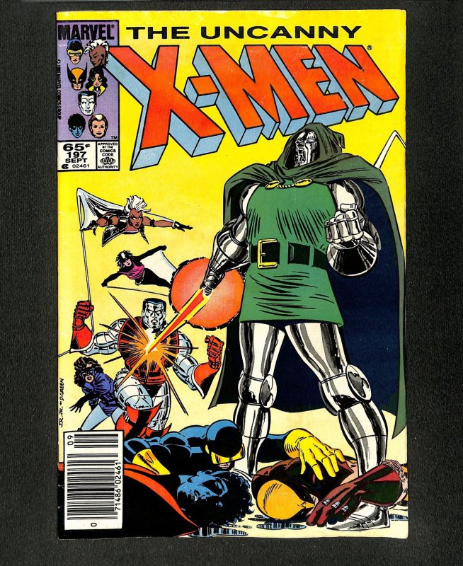 Uncanny X-Men #197 Newsstand Variant