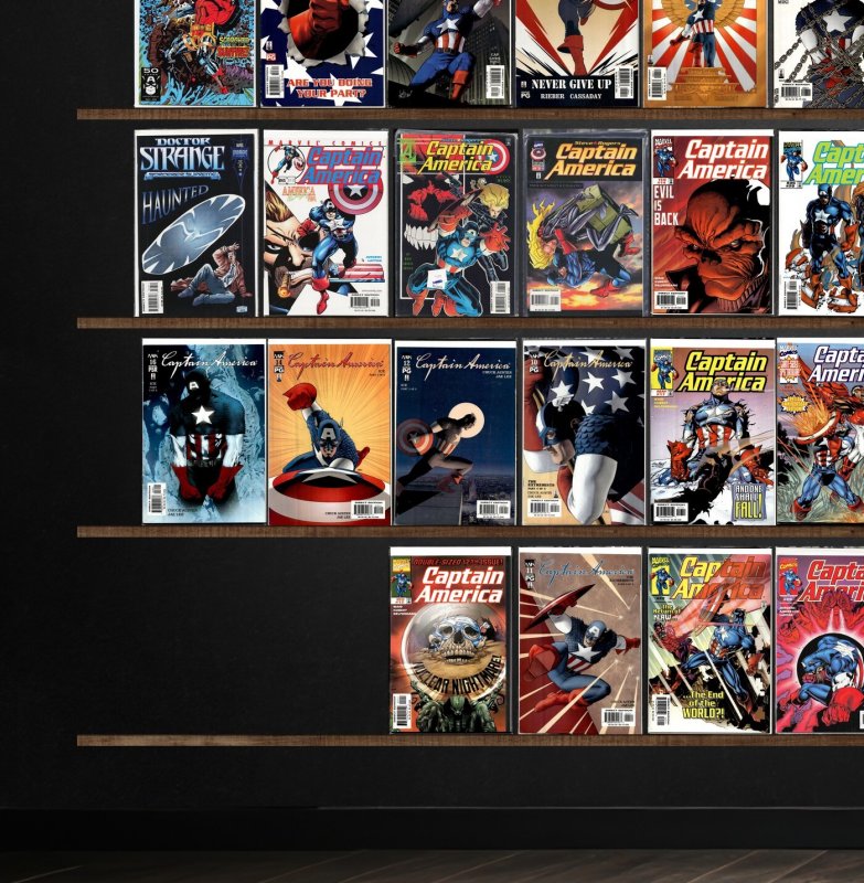 Huge Lot 150+ Comics with Captain America, Wolverine, Ghost Rider & More!