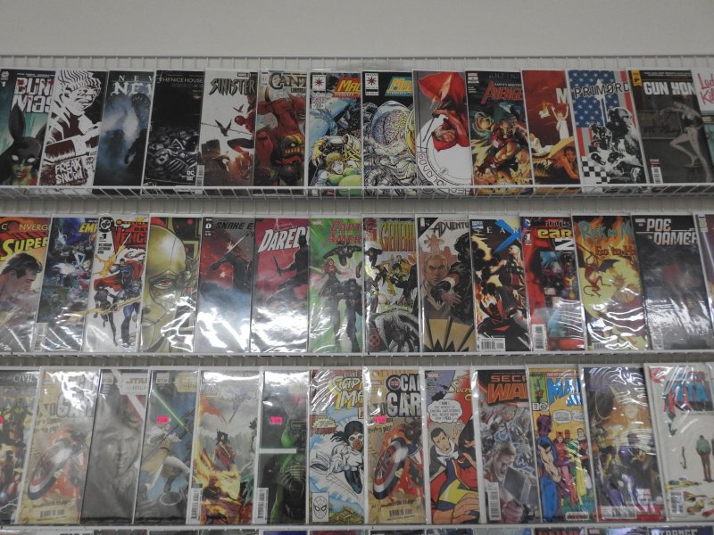 Huge Lot 130+ Comics W/ Daredevil, Batman, Star Wars, +More! Avg VF Condition!