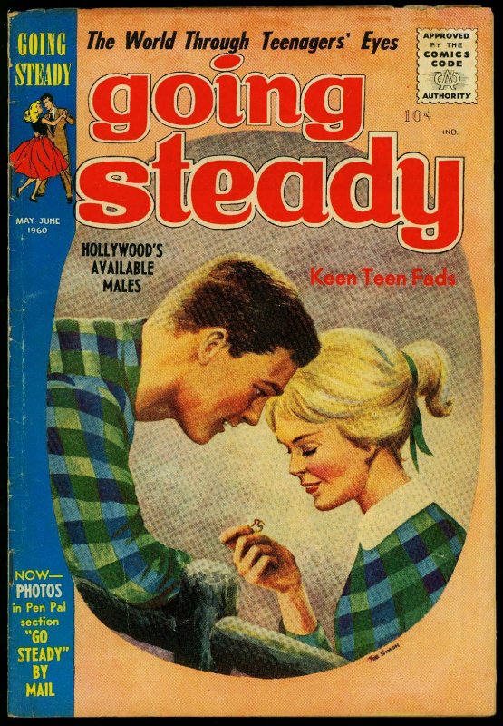 Going Steady Vol 3 #5 1960- Limited distribution Silver Age Romance VG+
