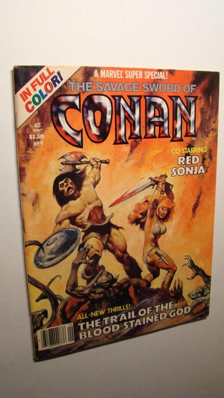 MARVEL SUPER SPECIAL 9 *HIGH GRADE* SAVAGE SWORD CONAN RED SONJA ROBERT E HOWARD 