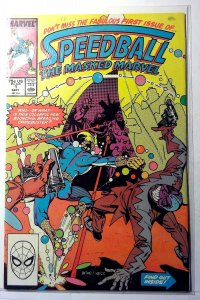 Speedball #1 (1988) Marvel Comics 1st Print Comic Book
