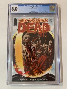 The Walking Dead #27 CGC Graded 8.0 Image Comic Book 1st Governor Appearance JH8
