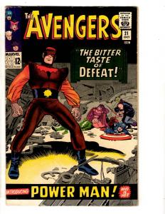 Avengers # 21 VF Marvel Comic Book Silver Age Iron Man Hulk Thor Captain JW1