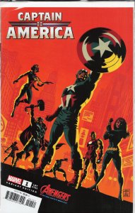 Captain America  #1 Cho Cover (2023) Captain America