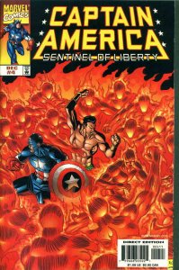 Captain America: Sentinel of Liberty #4 VF ; Marvel | Namor - Human Torch