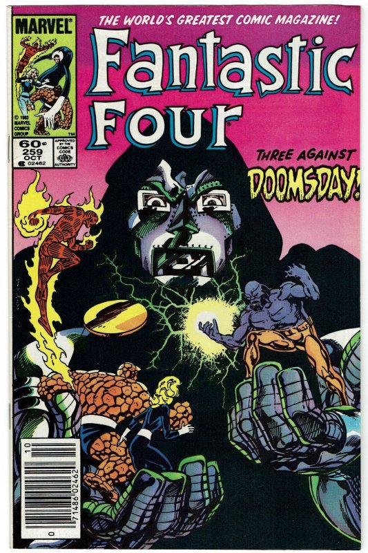 Fantastic Four #259  (Oct 1983, Marvel)  8.0 VF