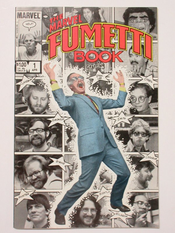 Marvel Fumetti Book #1 (1984) Stan Lee The Entire Bullpen House of Ideas