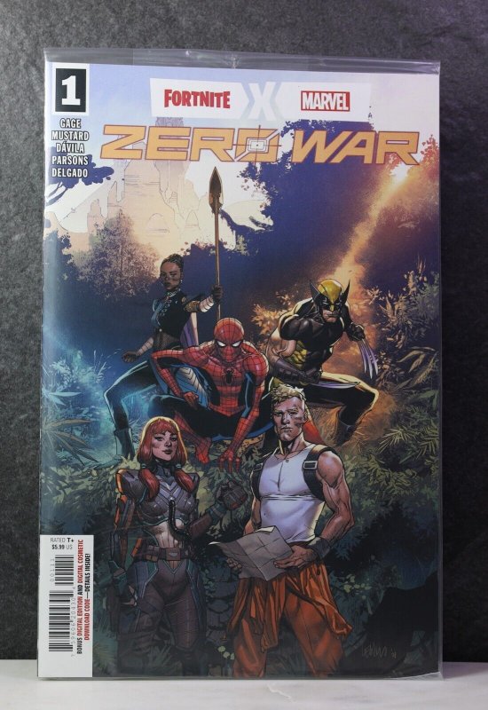 Fortnite x Marvel Zero War #1 (2022) Lenil Francis Yu Cover Sealed with Code 759606204304