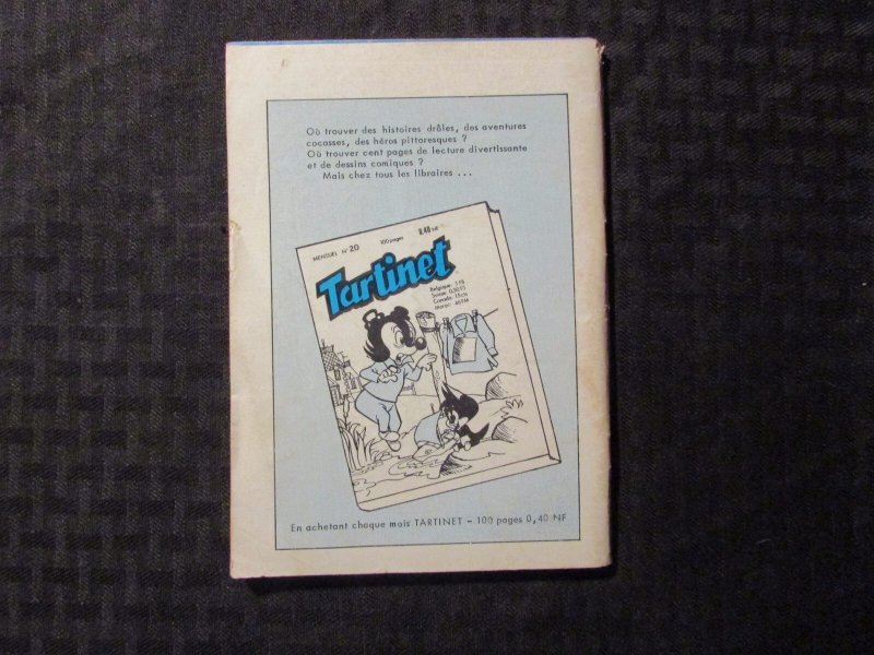 1961 ZORRO #74 VG/FN 5.0 French B&W Comic Book 100pgs