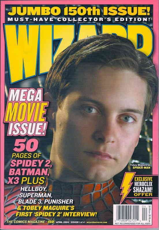 Wizard: The Comics Magazine #150A VF ; Wizard | Tobey Maguire Spider-Man