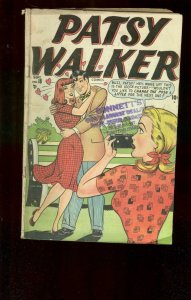 PATSY WALKER #18 1948 MARVEL GOOD GIRL ART FIREWORKS VG