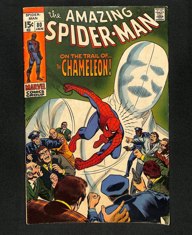 Amazing Spider-Man #80 Chameleon!