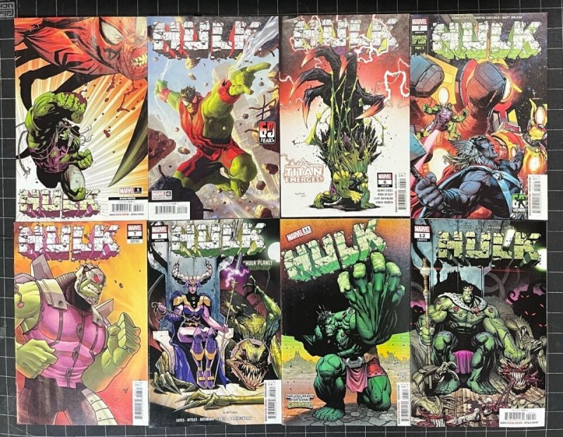Hulk (2021) #'s 5 6 7 9 11 12 + Variant Covers Lot of 8 VF/NM Books Donny Cates