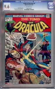 Tomb of Dracula #9 (Marvel, 1973) CGC 9.6