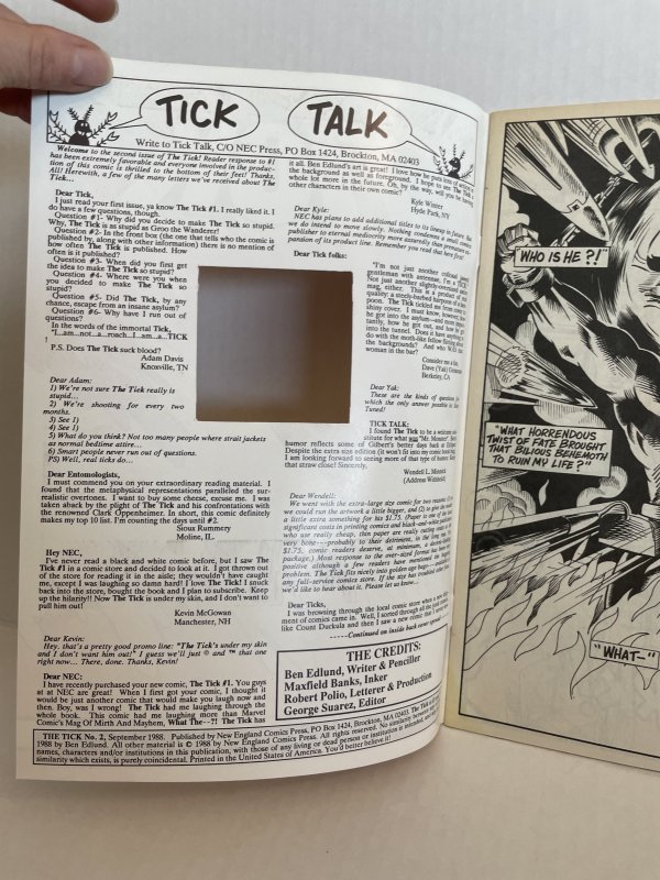 The Tick #2 Unlimited Combined Shipping
