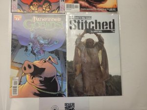 4 IDW Comics #7 Stitched #0 Shadowman #2 Pathfinder Globin #2 Sovereign 34 TJ26