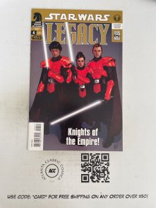 Legacy # 6 NM 1st Print Dark Horse Star Wars Comic Book Darth Vader R2D2 10 SM17