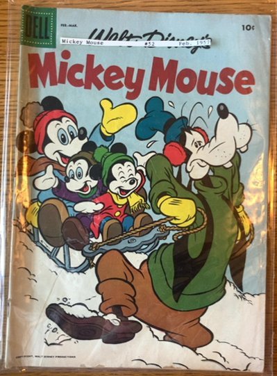 Mickey Mouse #52 (1957) Mickey Mouse 