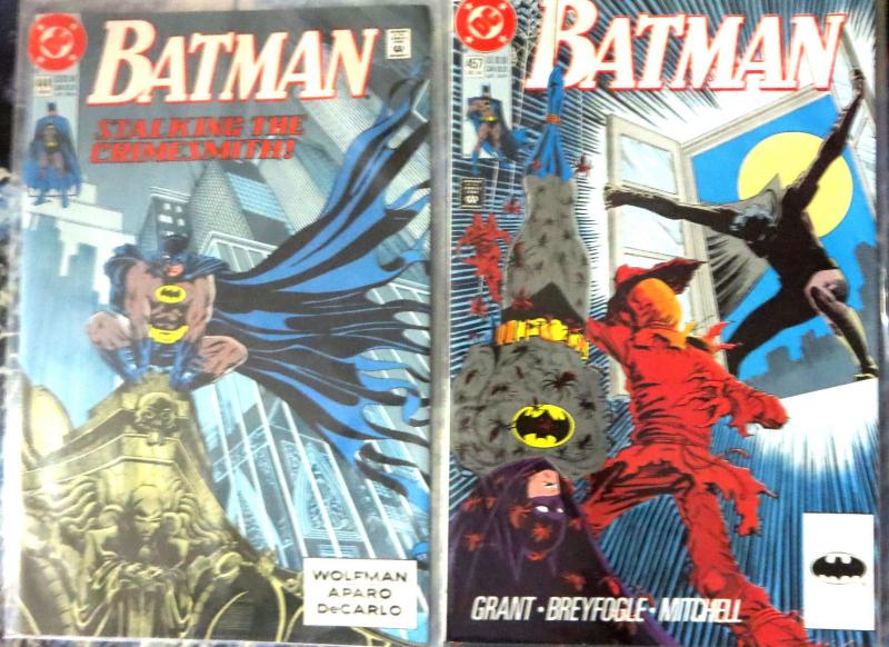 BATMAN 413-491, 14 diff - Post-Crisis Tim Drake Alan Grant Ben Affleck DeCarlo