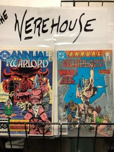 WARLORD (1976) 3-123 (50 diff) Mike Grell classic series - lots of early ish     