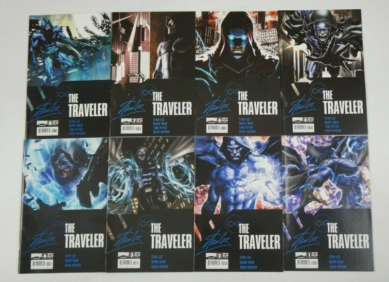 Stan Lee's the Traveler #1-12 VF/NM complete series - A variants - mark waid set 