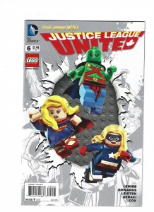 Justice League United #6 Lego Cover (2015)