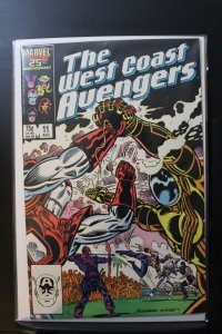 West Coast Avengers #11 Newsstand Edition (1986)