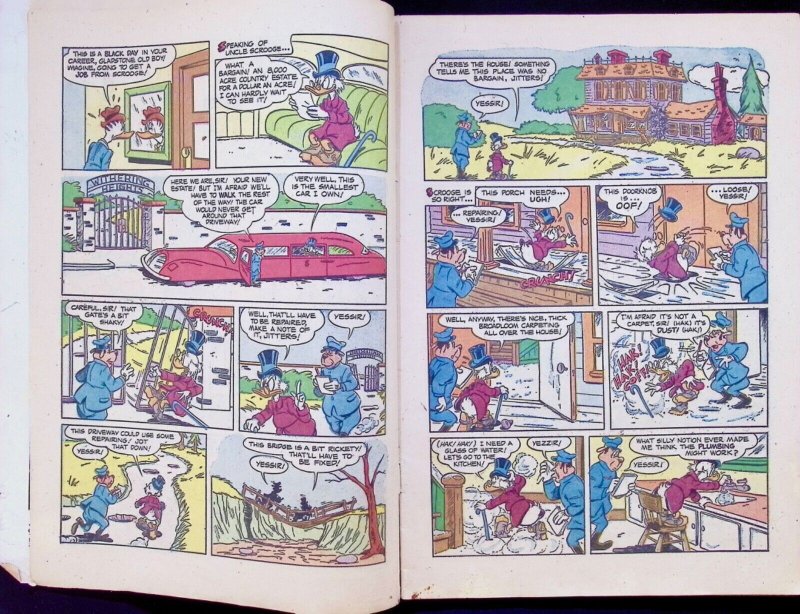 WALT DISNEY’S DONALD DUCK Comic # 31 — 36 Pages 1953 Dell Comics Good Condition
