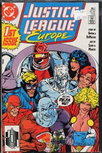 Justice League Europe #1 (1989) Justice League [Key Issue]