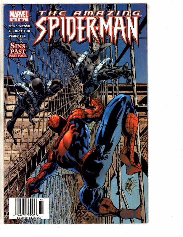 5 Amazing Spider-Man Marvel Comic Books # 511 512 513 514 515 VF-NM Range J268