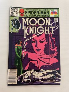 Moon Knight # 14 VF/NM Marvel Comic Book 1982 2 J263